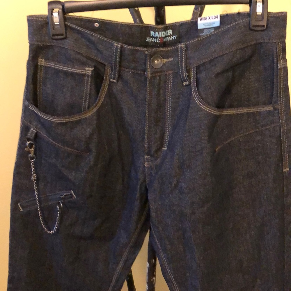 Raider blue jeans